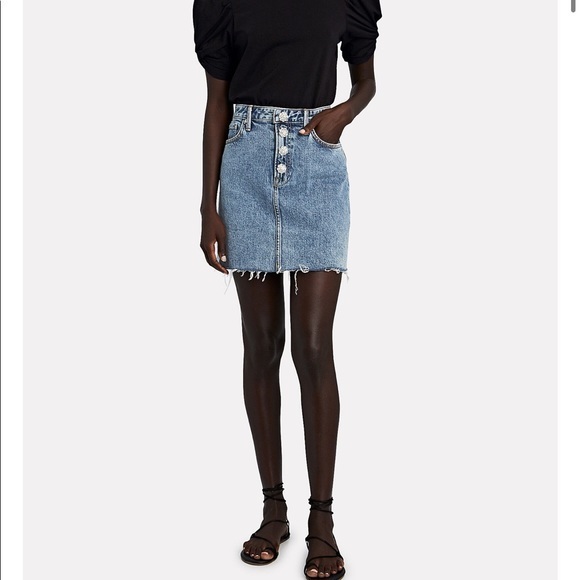 GRLFRND Embellished Denim Skirt - Picture 2 of 5